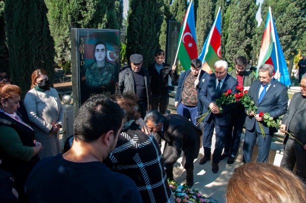 Şəhid Əhmədağa İskəndərov anım günündə yad edildi - FOTOLAR